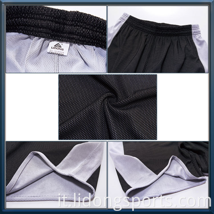 Uomini Nuovo basket personalizzato Wear Basketball Jersey Blank Plain White Basketball Jersey con servizio OEM